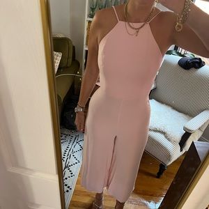 Amanda Uprichard, Light Pink Jumpsuit, Size S